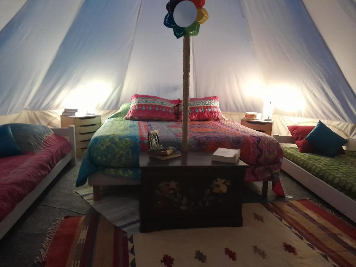 Luxe tent Domaine De L'Auspeliere Hotel Greolieres